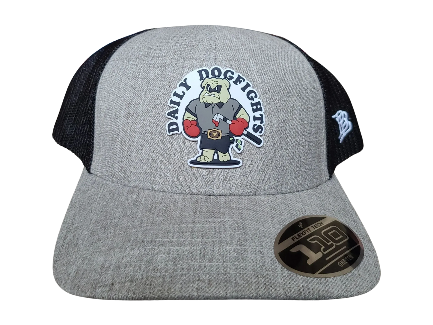 Light Grey and Black Daily Dogfights Hat